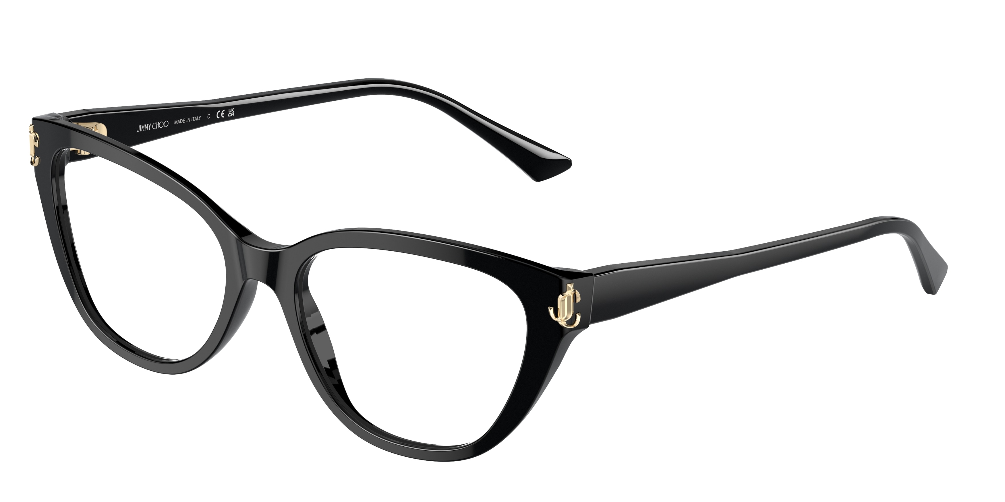 Jimmy Choo Damen JC3011 5000 Optische Fassungen Acetat Schwarz Cat Eye-image